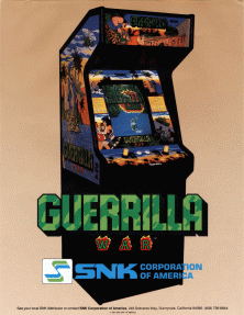 Guerrilla War (Version 1) Arcade Game Cover